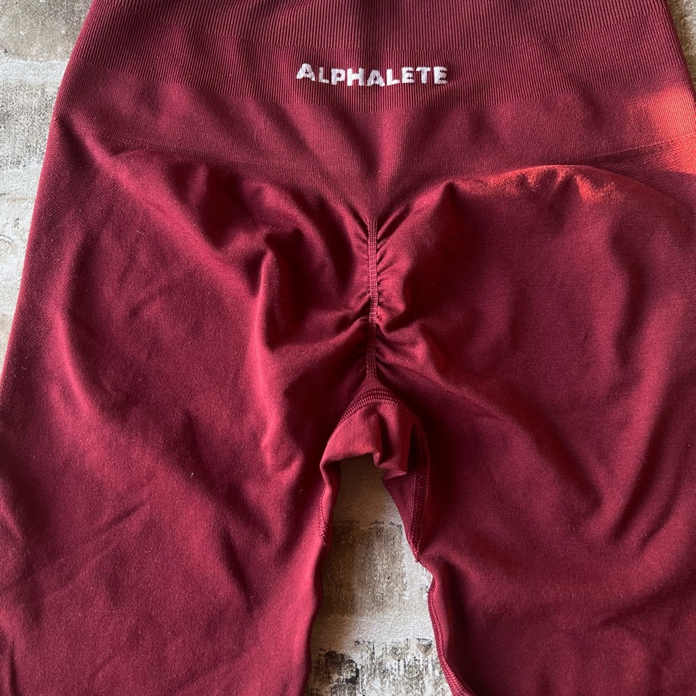 Alphalete Red Leggings